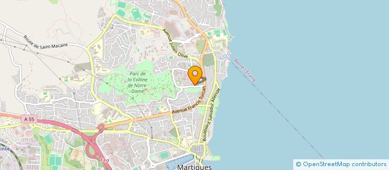 localisation de l'entreprise MONSIEUR RENE FOURNIER-JUNCKER à MARTIGUES