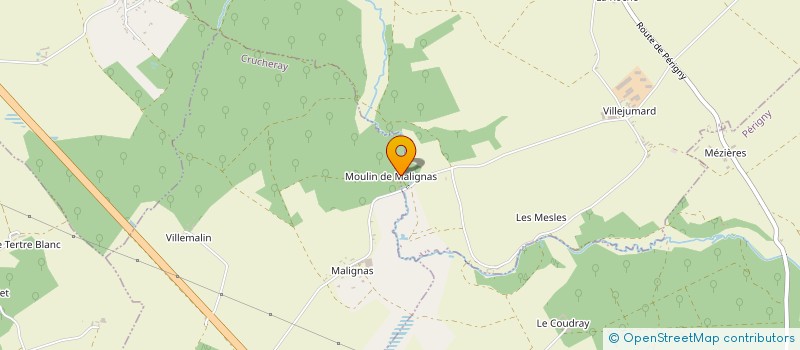 localisation de l'entreprise MONSIEUR RENE FRAIN  COULOMMIERS LA TOUR