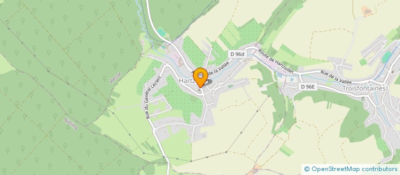 localisation de l'entreprise MONSIEUR RENE FRANKENBERG  HARTZVILLER