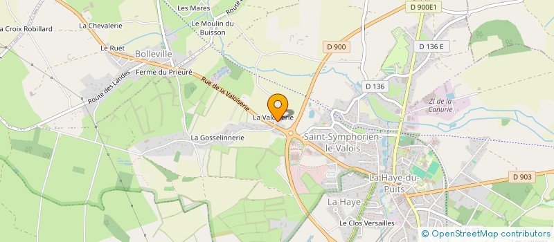 localisation de l'entreprise MONSIEUR RENE FREMONT  LA HAYE