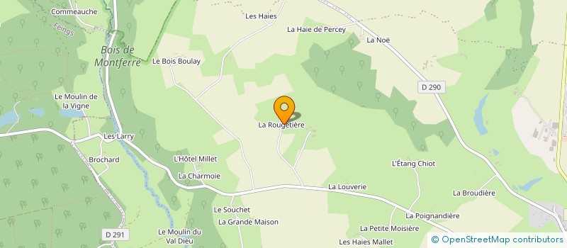localisation de l'entreprise MONSIEUR RENE FRIAIZE à LONGNY LES VILLAGES