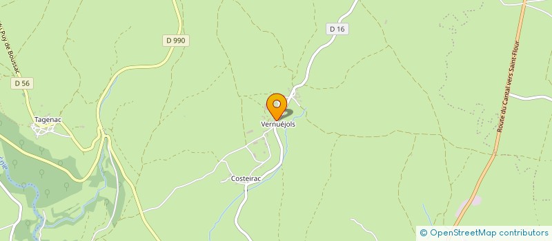 localisation de l'entreprise MONSIEUR RENE FRIC à NEUVEGLISE-SUR-TRUYERE