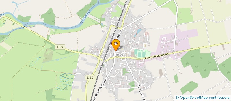 localisation de l'entreprise MONSIEUR RENE FROGER à TIERCE