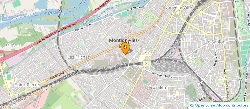 localisation de l'entreprise MONSIEUR RENE FUGA à MONTIGNY-LES-METZ