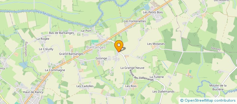 localisation de l'entreprise MONSIEUR RENE GACON  MONTCONY