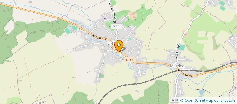 localisation de l'entreprise MONSIEUR RENE GANGLOFF  DIEBLING