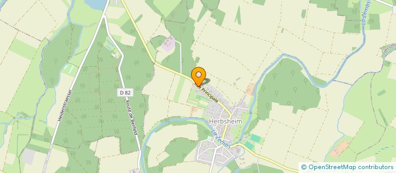 localisation de l'entreprise MONSIEUR RENE GAUCKLER  HERBSHEIM