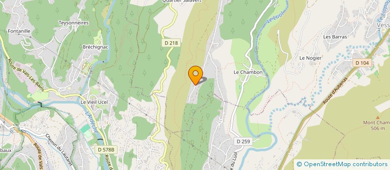 localisation de l'entreprise MONSIEUR RENE GAUTHIER  SAINT-JULIEN-DU-SERRE