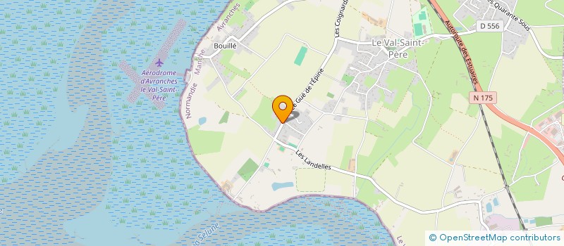 localisation de l'entreprise MONSIEUR RENE GAUTIER  LE VAL-SAINT-PERE