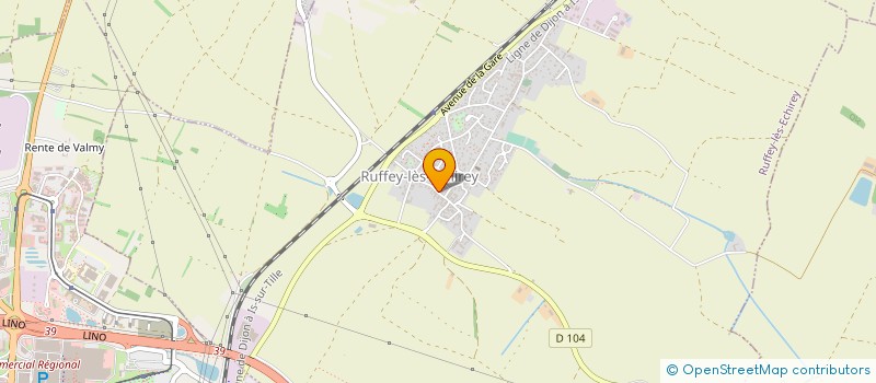 localisation de l'entreprise MONSIEUR RENE GAY  RUFFEY-LES-ECHIREY