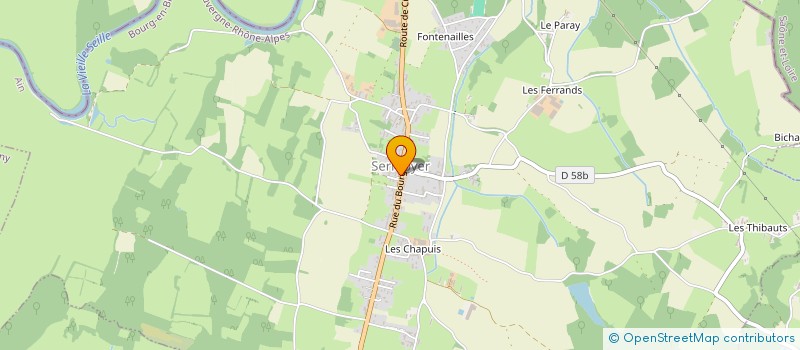 localisation de l'entreprise MONSIEUR RENE GAYET  BOISSEY