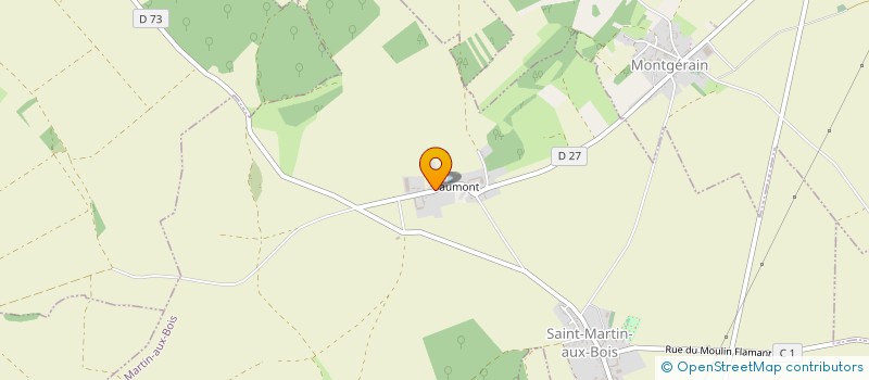 localisation de l'entreprise MONSIEUR RENE GENEVEE  SAINT-MARTIN-AUX-BOIS