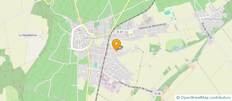 localisation de l'entreprise MONSIEUR RENE GERARD  BLANCS-COTEAUX