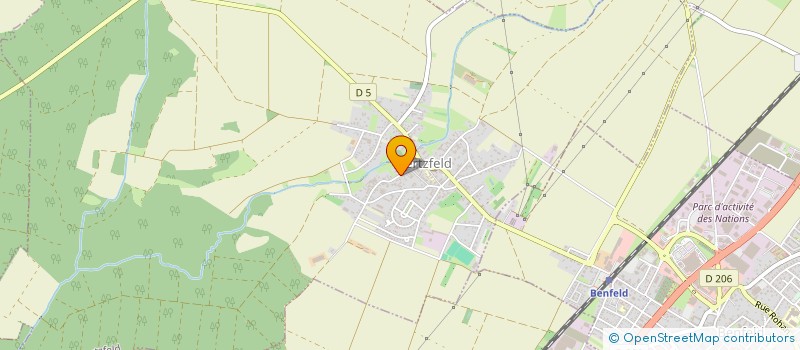 localisation de l'entreprise MONSIEUR RENE GERHART  SAND