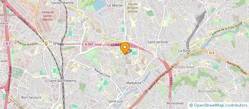 localisation de l'entreprise MONSIEUR RENE GHANEM à MARSEILLE