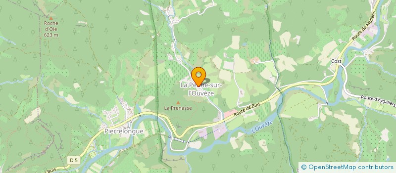 localisation de l'entreprise MONSIEUR RENE GIANNONE  LA PENNE-SUR-L'OUVEZE