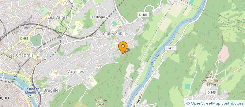 localisation de l'entreprise MONSIEUR RENE GIANNOTTA à BESANCON