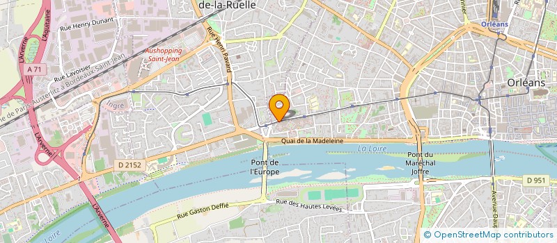 localisation de l'entreprise MONSIEUR RENE GILLET à ORLEANS