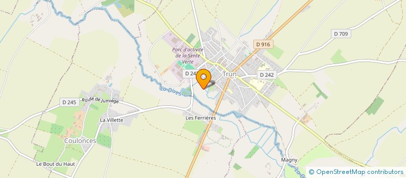 localisation de l'entreprise MONSIEUR RENE GIRARD à GOUFFERN EN AUGE