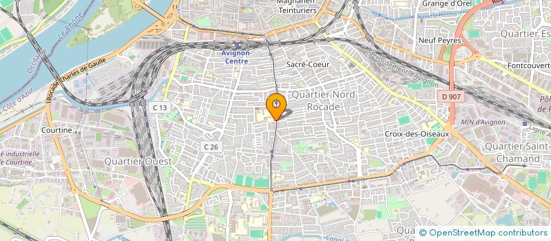 localisation de l'entreprise MONSIEUR RENE GIRAUD  AVIGNON