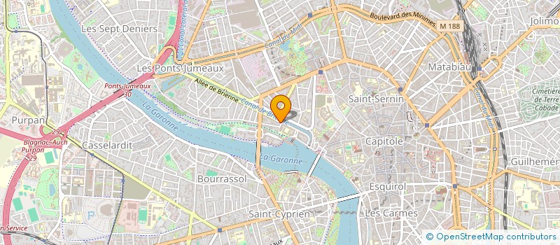 localisation de l'entreprise MONSIEUR RENE GIRMA  TOULOUSE