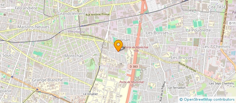 localisation de l'entreprise MONSIEUR RENE GIROUX  BRON