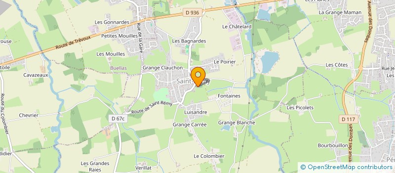 localisation de l'entreprise MONSIEUR RENE GIVORD  CURTAFOND