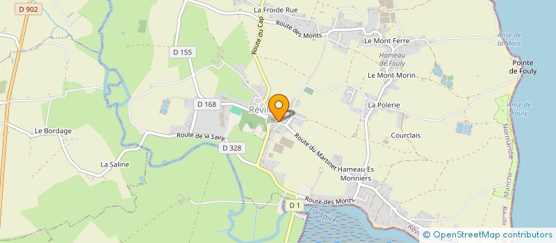 localisation de l'entreprise MONSIEUR RENE GODEFROY à LE VICEL