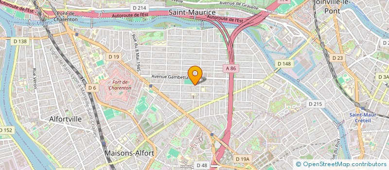 localisation de l'entreprise MONSIEUR RENE GOEMINNE à MAISONS-ALFORT