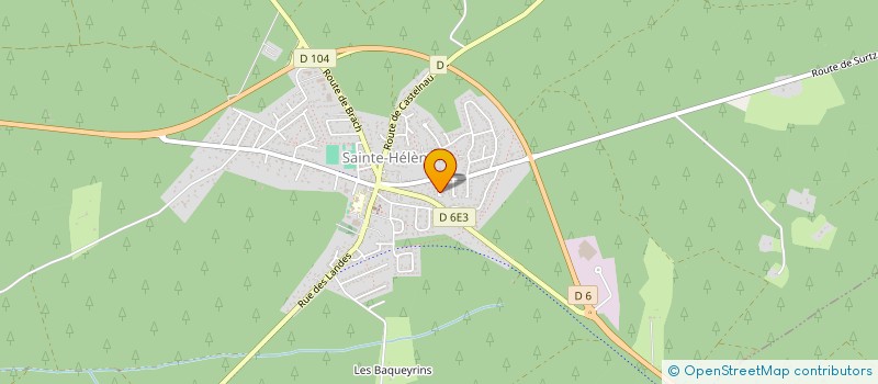 localisation de l'entreprise MONSIEUR RENE GOFFRE  CASTELNAU-DE-MEDOC