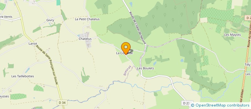 localisation de l'entreprise MONSIEUR RENE GOUTERAUD  BRESNAY