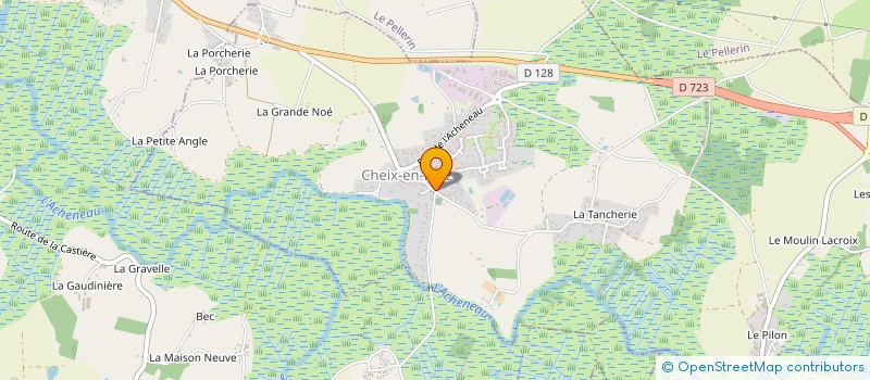 localisation de l'entreprise MONSIEUR RENE GOUY  CHEIX-EN-RETZ