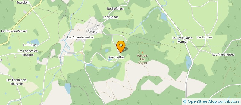 localisation de l'entreprise MONSIEUR RENE GRASMAGNAC à CHATEAU-CHERVIX