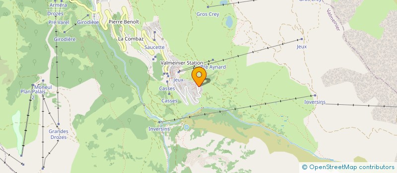 localisation de l'entreprise MONSIEUR RENE GRILLET-AUBERT  VALLOIRE