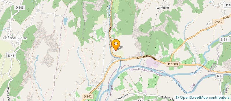 localisation de l'entreprise MONSIEUR RENE GRIMAUD  JARJAYES