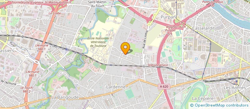 localisation de l'entreprise MONSIEUR RENE GRIMONT à TOULOUSE