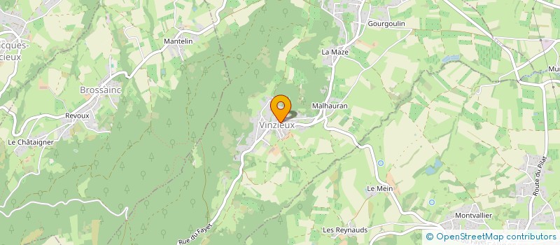 localisation de l'entreprise MONSIEUR RENE GRIOTIER  CHAMPAGNE