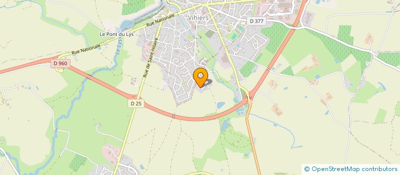 localisation de l'entreprise MONSIEUR RENE GRIPPAY à LYS-HAUT-LAYON