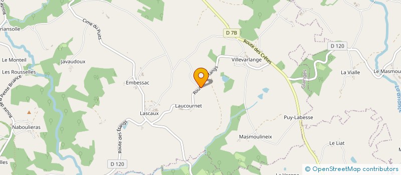 localisation de l'entreprise MONSIEUR RENE GRONEAU  GLANGES