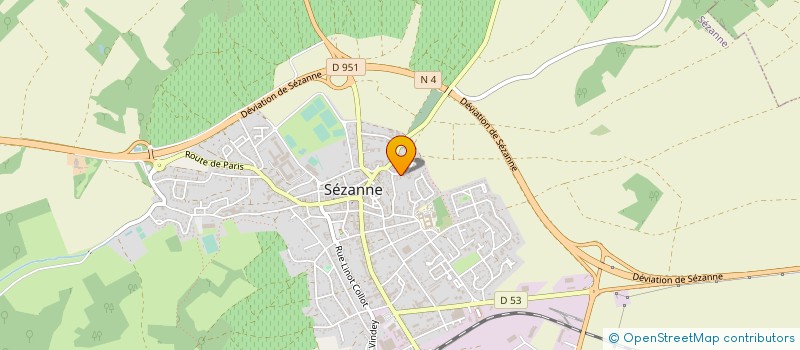 localisation de l'entreprise MONSIEUR RENE GROSMORT à SEZANNE