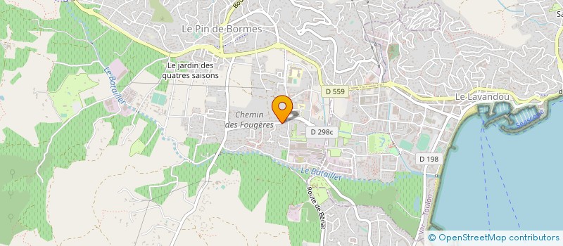 localisation de l'entreprise MONSIEUR RENE GROSSI à BORMES-LES-MIMOSAS