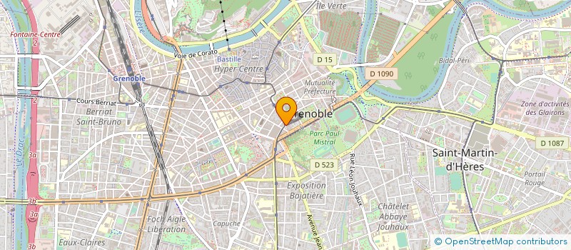 localisation de l'entreprise MONSIEUR RENE GUETTA à GRENOBLE