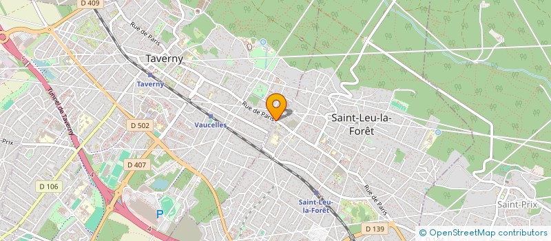 localisation de l'entreprise MONSIEUR RENE GUIARD à TAVERNY