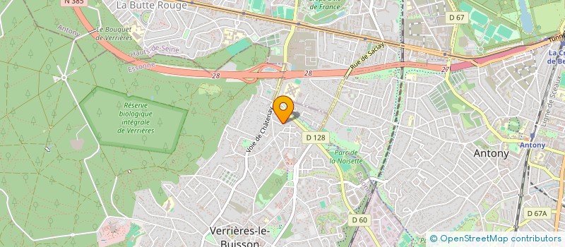 localisation de l'entreprise MONSIEUR RENE GUIBORAT à VERRIERES-LE-BUISSON