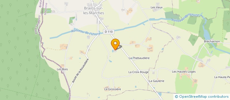 localisation de l'entreprise MONSIEUR RENE GUIFFAUT  ROE (LA)