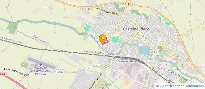 localisation de l'entreprise MONSIEUR RENE GUILHEM à CASTELNAUDARY