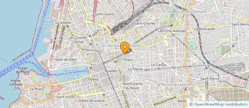 localisation de l'entreprise MONSIEUR RENE GUILLAUMONT à MARSEILLE