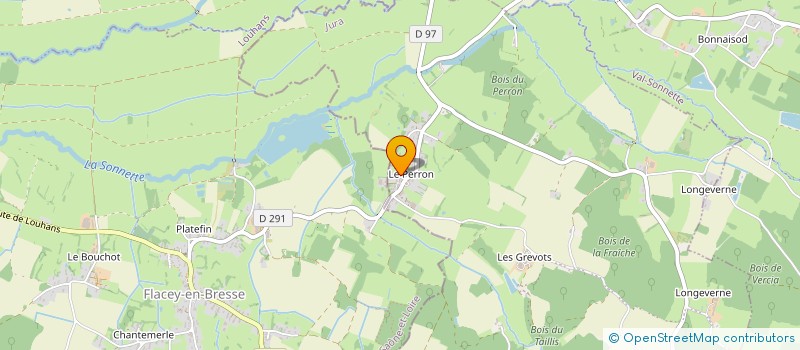 localisation de l'entreprise MONSIEUR RENE GUILLOT à CHEVREAUX