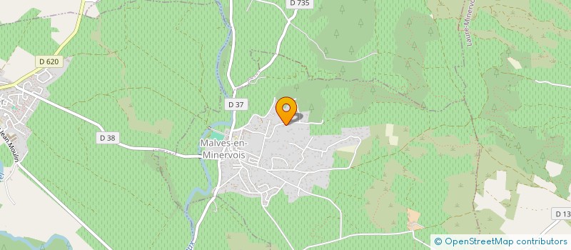 localisation de l'entreprise MONSIEUR RENE GUTIEZ  MALVES-EN-MINERVOIS