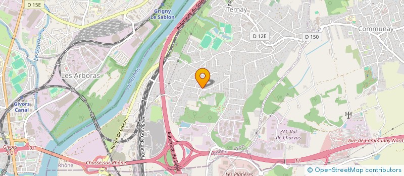 localisation de l'entreprise MONSIEUR RENE GUY  TERNAY